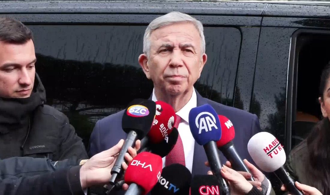 İSTANBUL, – ANKARA Büyükşehir Belediye Başkanı Mansur Yavaş, İstanbul Büyükşehir
