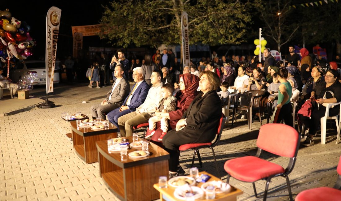 Sumbas ilçesi Mehmetli beldesinde Kültür ve Turizm Bakanlığı’nın destekleriyle “Ramazan
