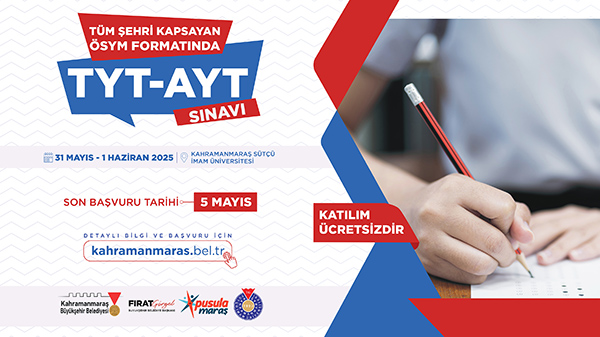 Üniversite hayali kuran gençler için önemli bir fırsat daha Kahramanmaraş