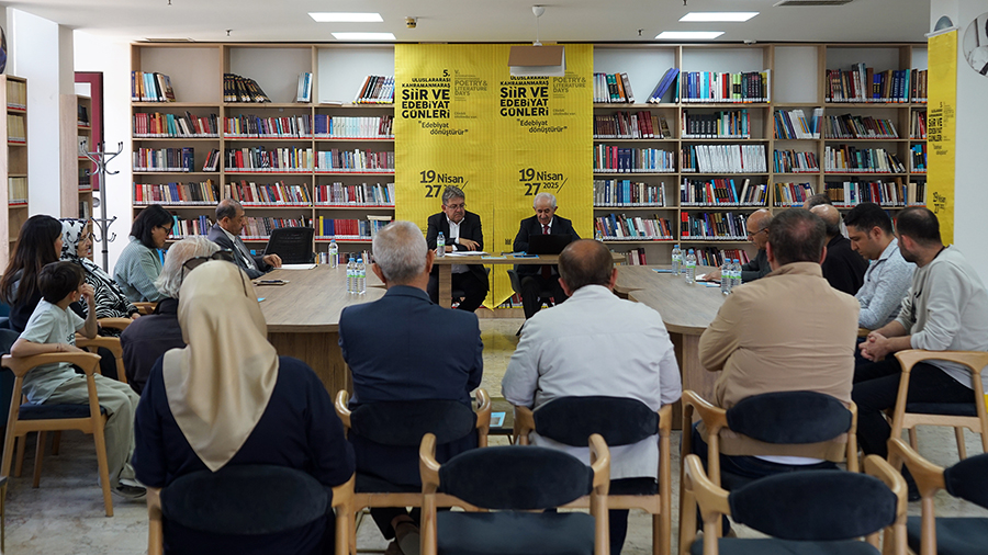 Büyükşehir Belediyesinin 5. Uluslararası Şiir ve Edebiyat Günleri kapsamında NFK