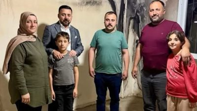 AK Parti Düziçi İlçe Başkanı Kararmaz’dan Yangında Evi Zarar Gören