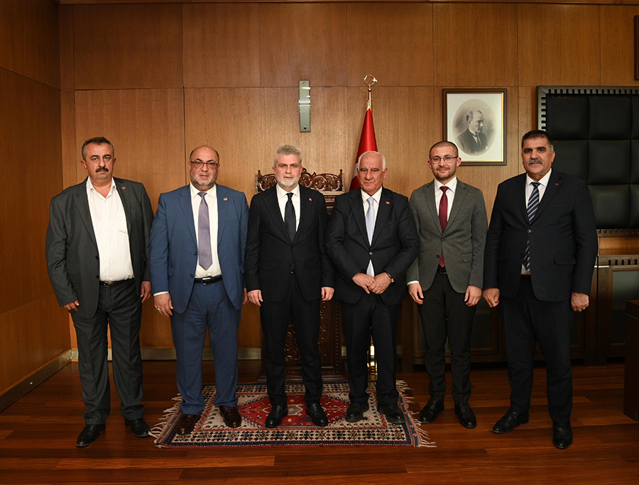 Başkan Görgel, İlçe Belediye Başkanlarıyla Buluştu Ziyaret