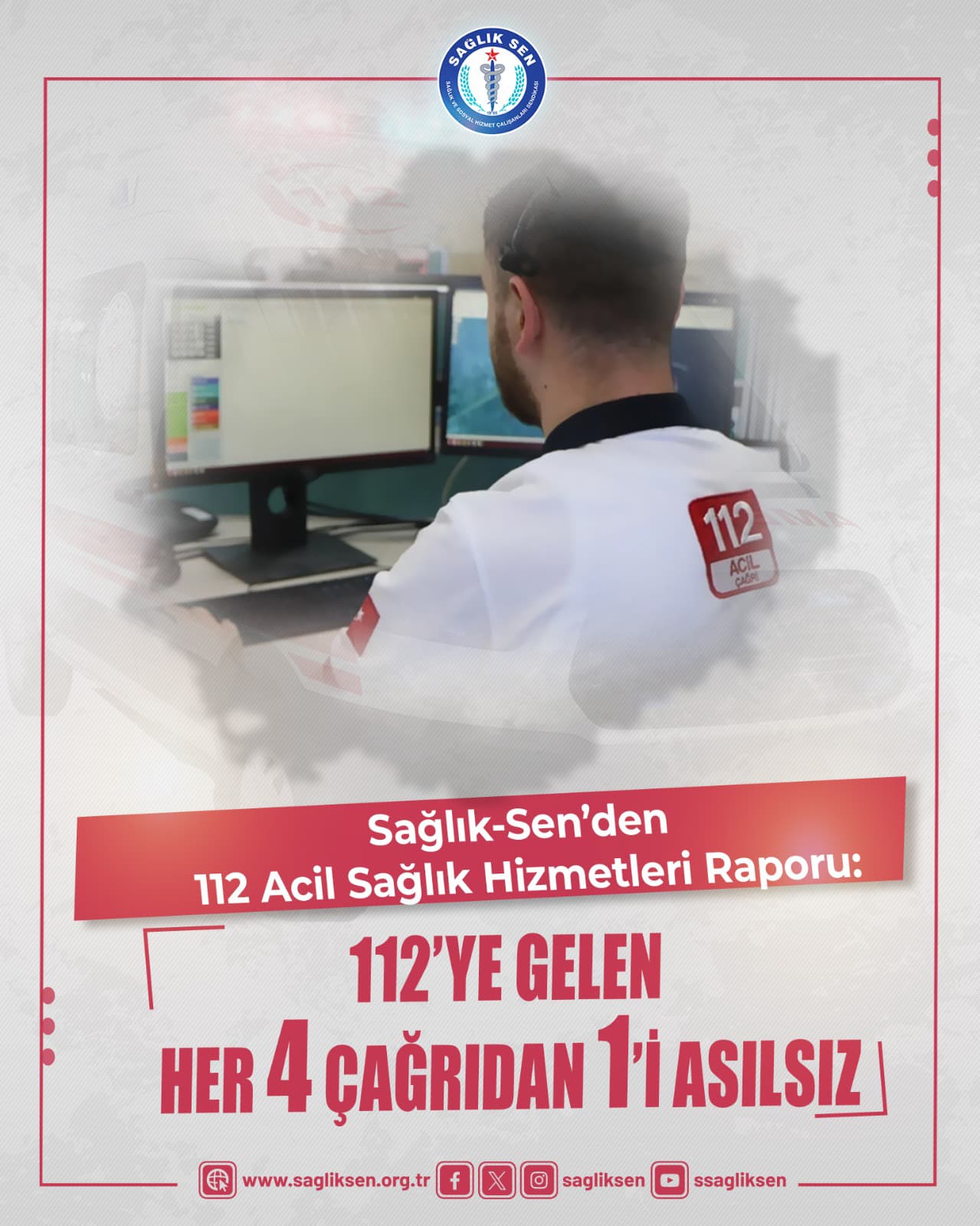 Araştırma: 112’ye gelen her 4 çağrıdan 1’i asılsız ya da acil değil Araştırma: 112’ye gelen her 4 çağrıdan 1’i asılsız ya da acil değil