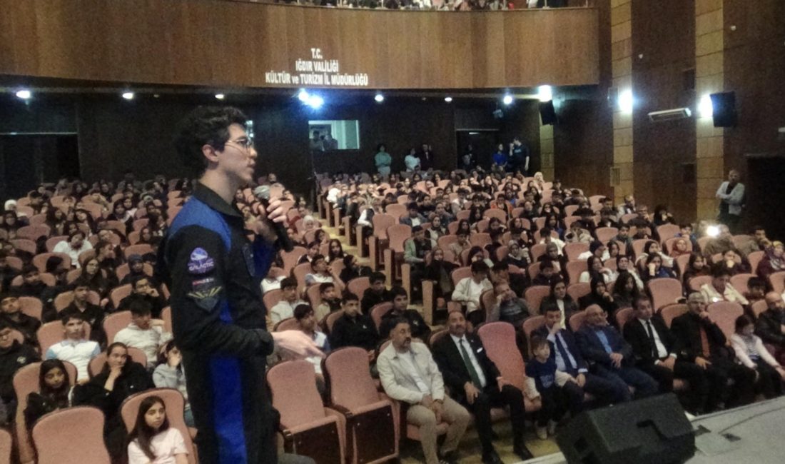 Özkan AYDIN/IĞDIR, – TÜRKİYE’nin 2’nci astronotu Tuva Cihangir Atasever, Iğdır’da