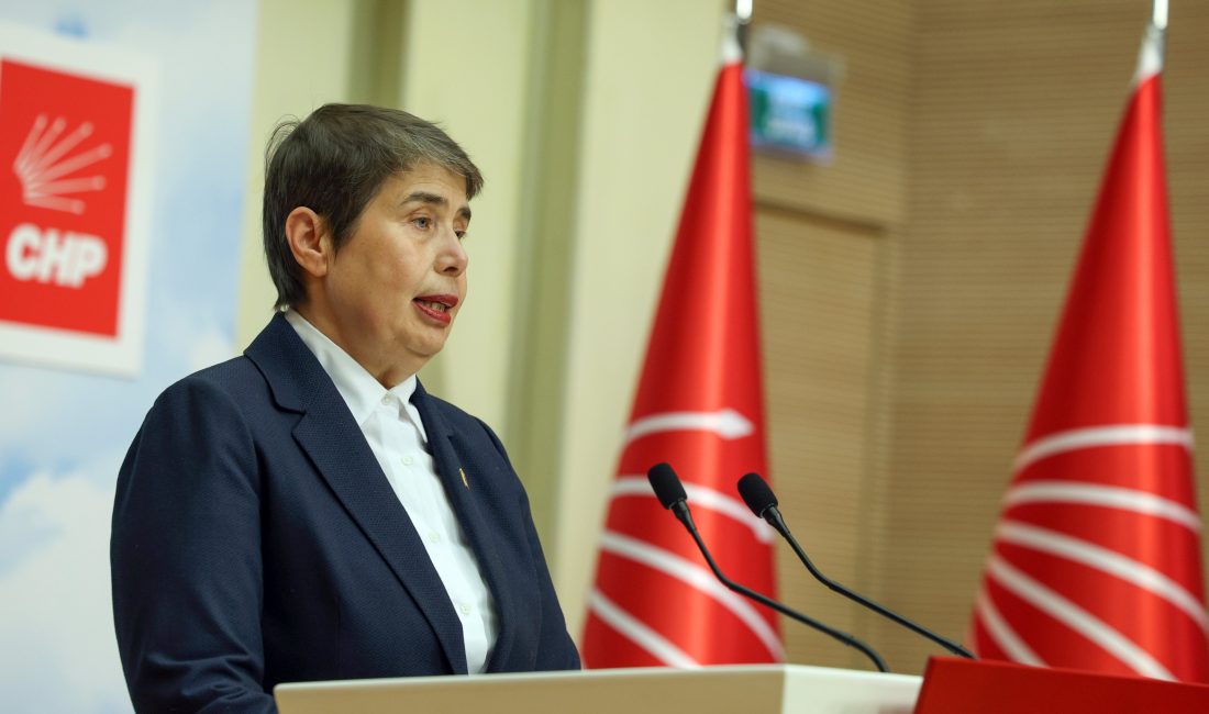 Samet ÖKSÜZ/ANKARA, – CHP Genel Başkan Yardımcısı Zeliha Aksaz Şahbaz,