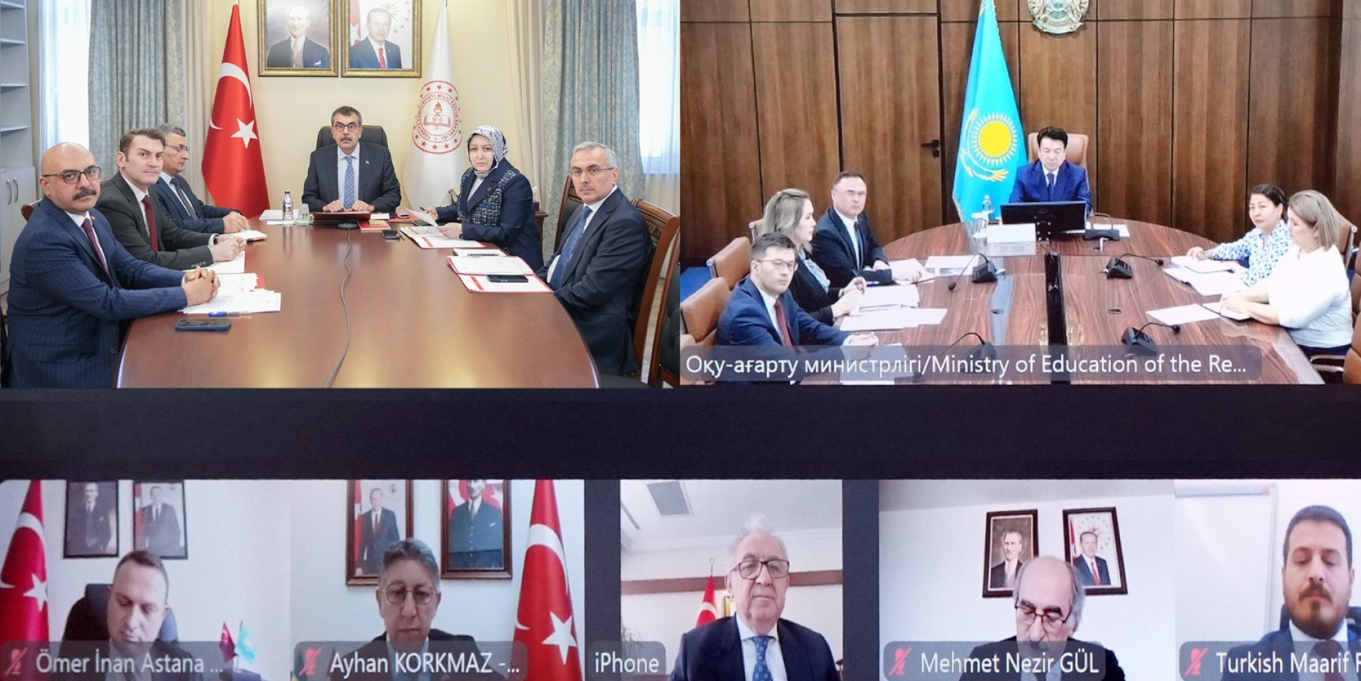 Kazakistan Eğitim Ortak Çalışma Grubu Toplantısı gerçekleştirildi