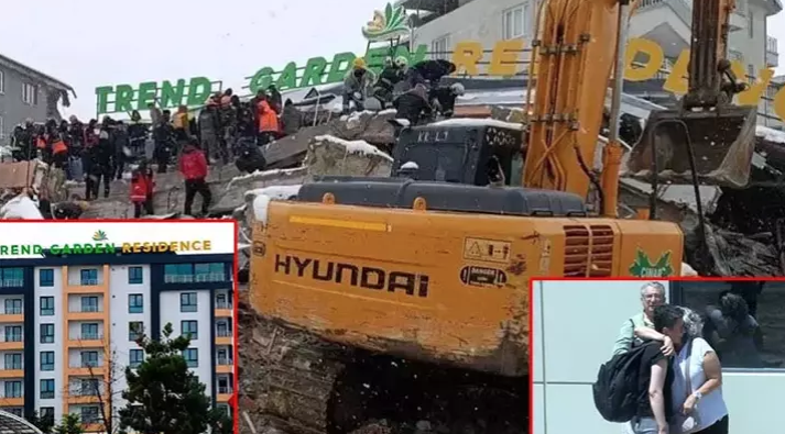 Malatya'da 6 Şubat depremlerinde 31 kişinin yaşamını yitirdiği Trend Garden