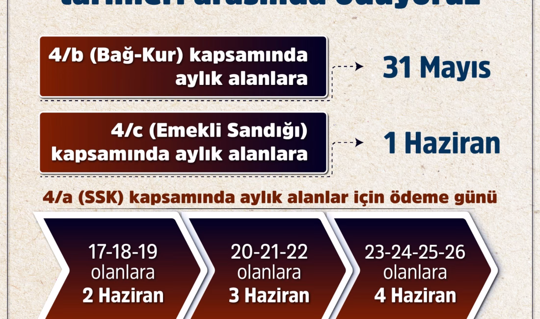 ANKARA, – ÇALIŞMA ve Sosyal Güvenlik Bakanı Vedat Işıkhan, “Emekli