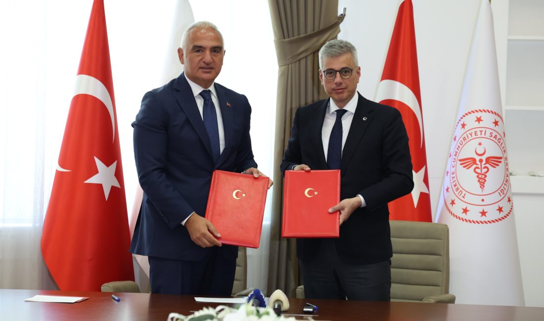 ANKARA, – SAĞLIK Bakanlığı ile Kültür ve Turizm Bakanlığı arasında,