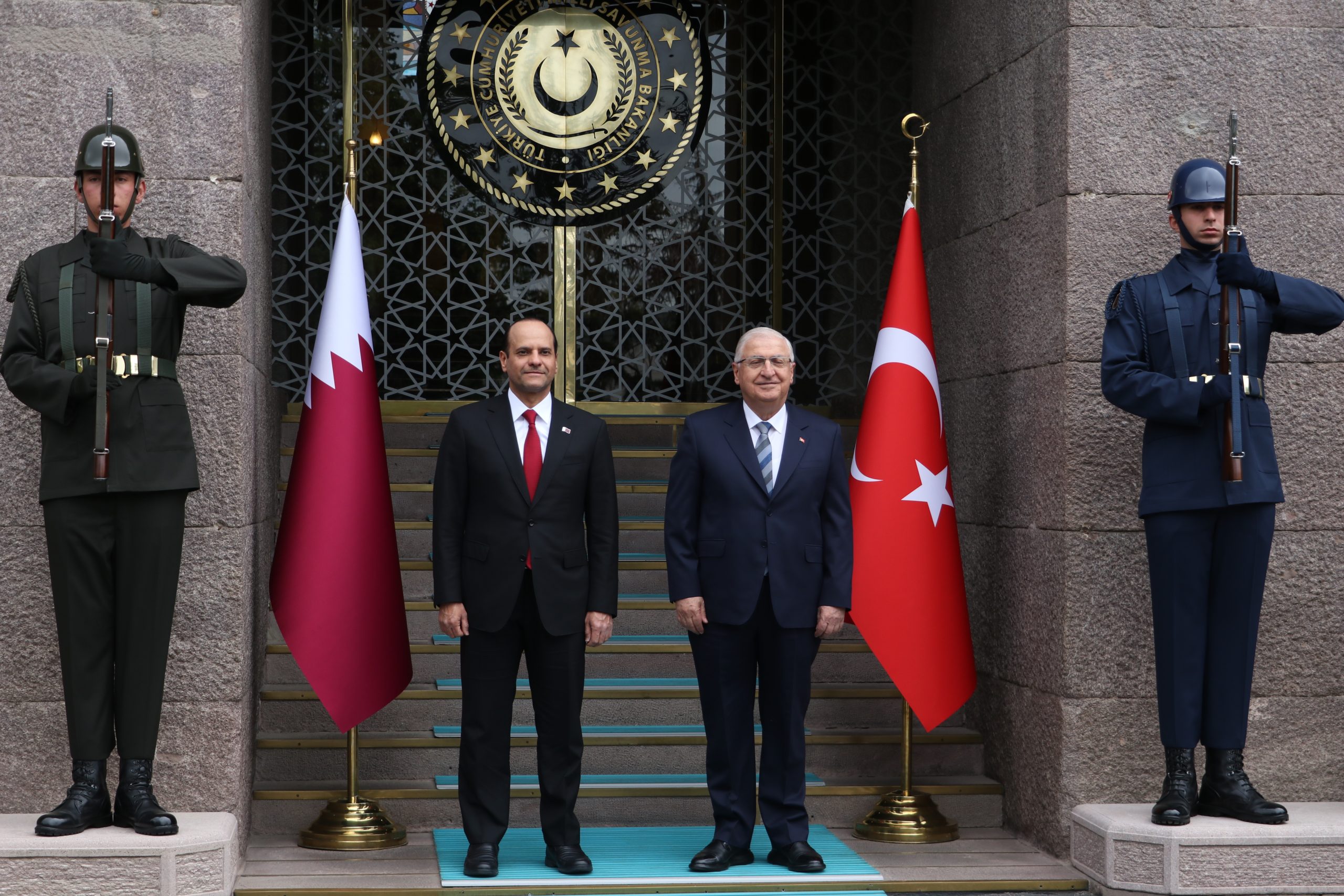 Milli Savunma Bakanı Güler, Katarlı mevkidaşı Al Sani ile bir araya geldi