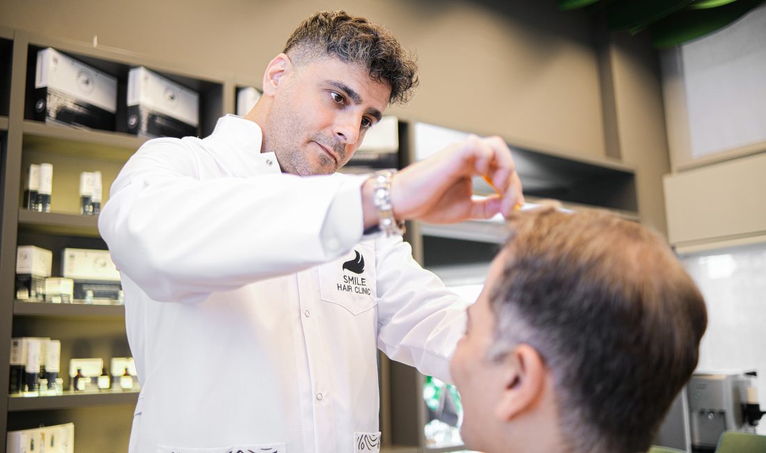 İSTANBUL, – SMİLE Hair Clinic kurucu ortaklarından Dr. Gökay Bilgin,