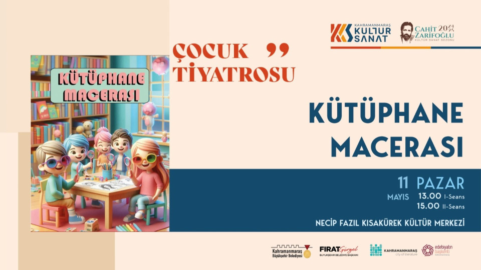 Büyükşehir Belediyesi, çocukların keyifli bir hafta sonu geçirmeleri için 11