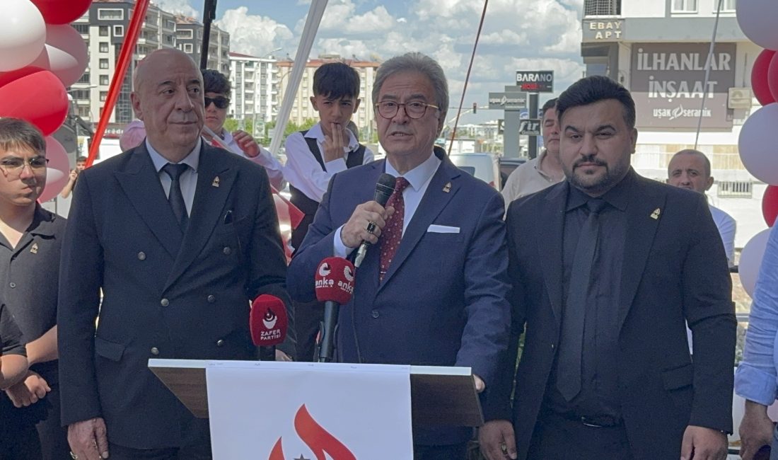 Seyfettin EKEN/DİYARBAKIR, -ZAFER Partisi Genel Başkan Vekili Ali Şehirlioğlu, “Bizim