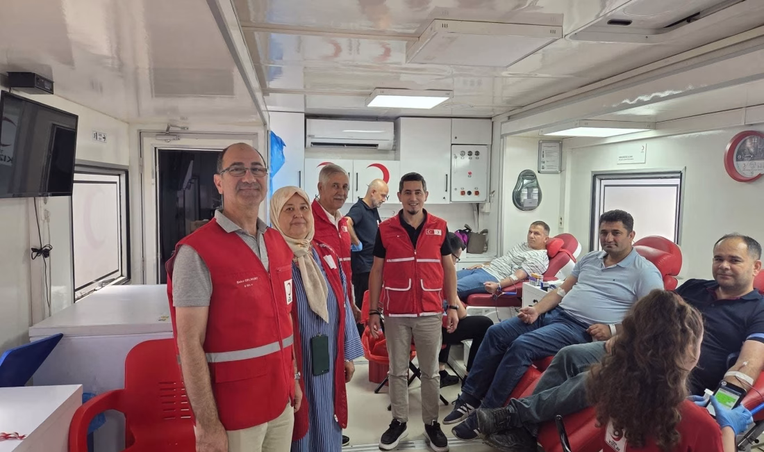 
Kadirli ilçe Emniyet Müdürlüğü personeli kan bağışında bulundu.