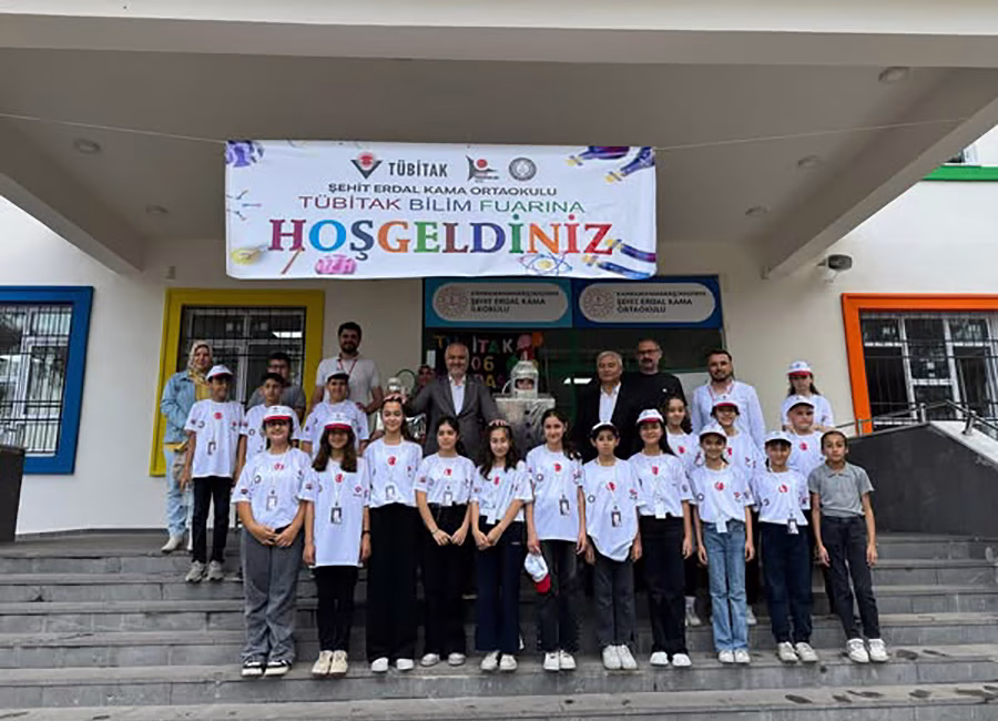 Andırın İlçesi Şehit Erdal Kama Ortaokulu öğrencileri tarafından hazırlanan TÜBİTAK