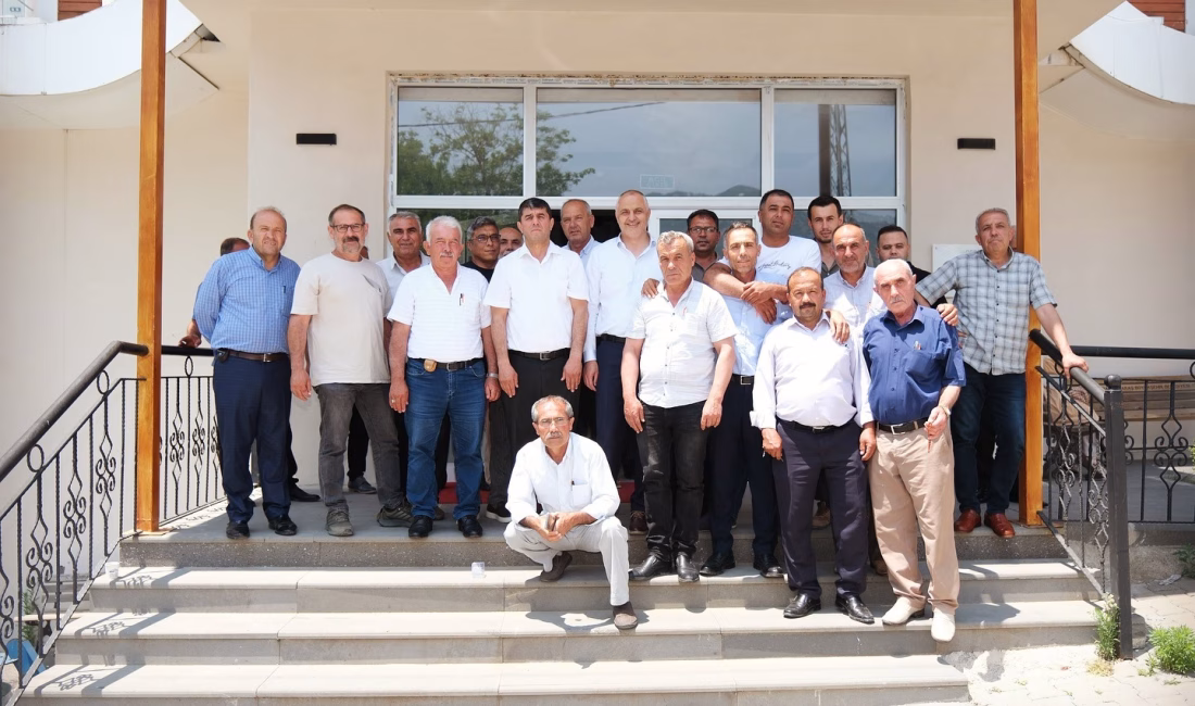 Andırın Belediye Başkanı Ahmet Sinan Gökşen, ilçe genelindeki mahalle muhtarıyla