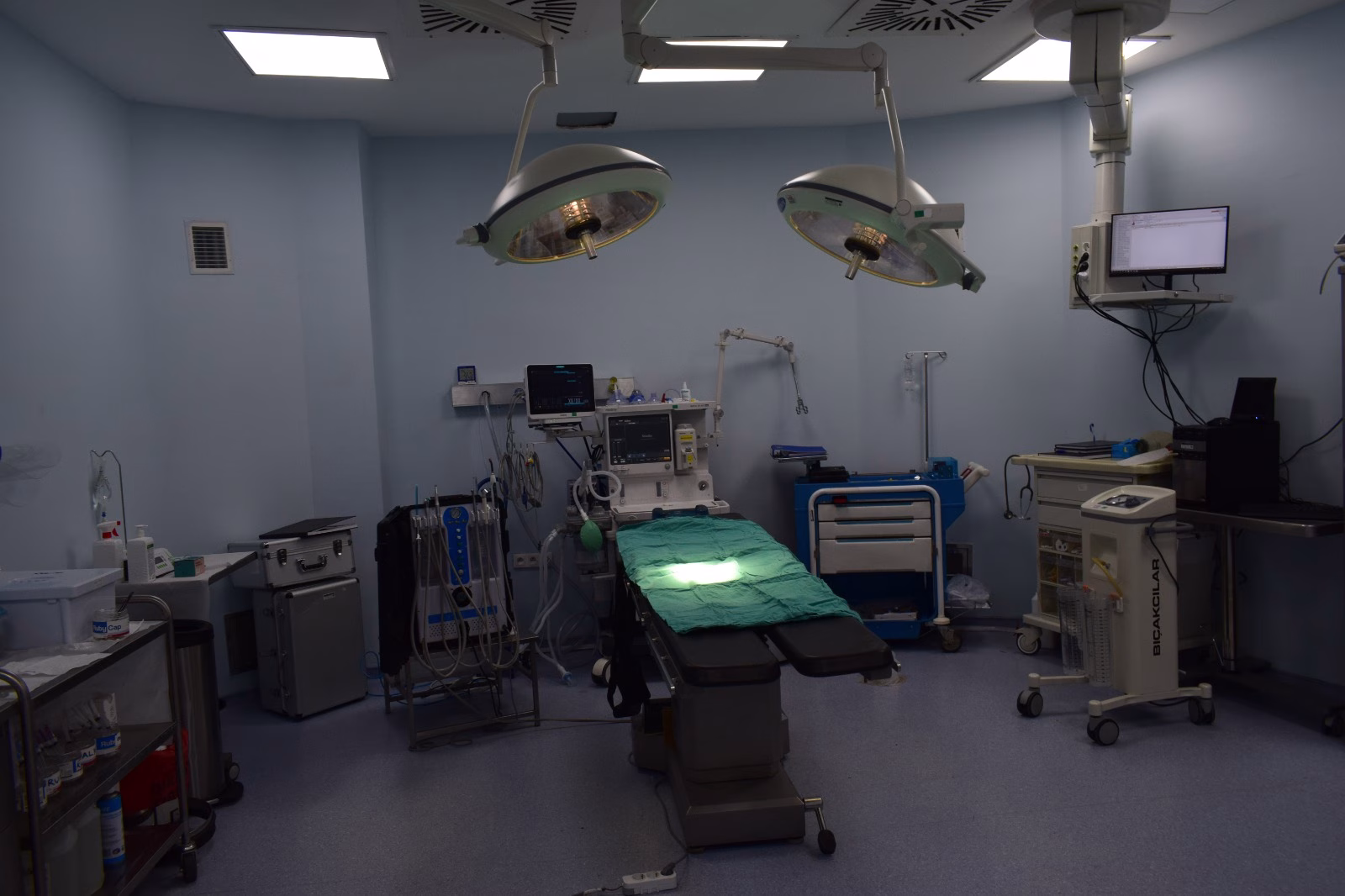 Batman'da hastaya genel anestezi ile diş tedavisi