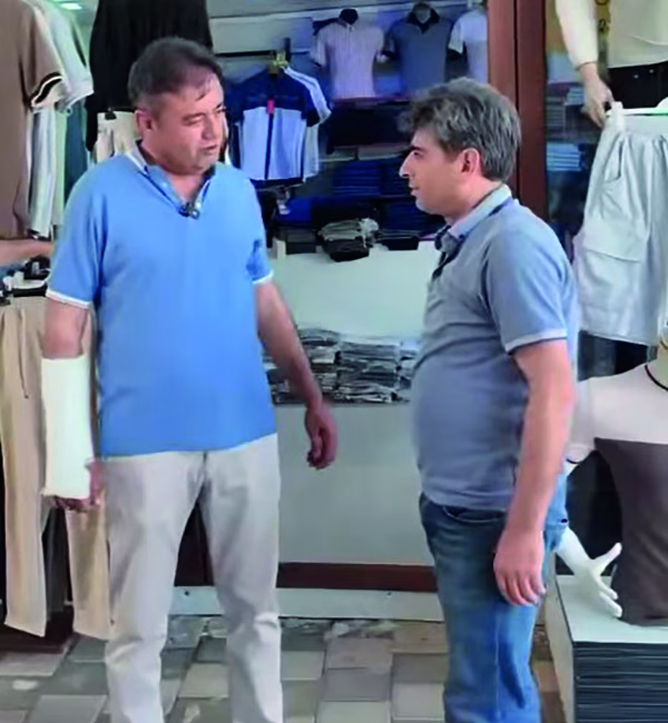 Kahramanmaraş Terziler ve Konfeksiyoncular Odası Başkan Adayı Mustafa Çiçek, bayram
