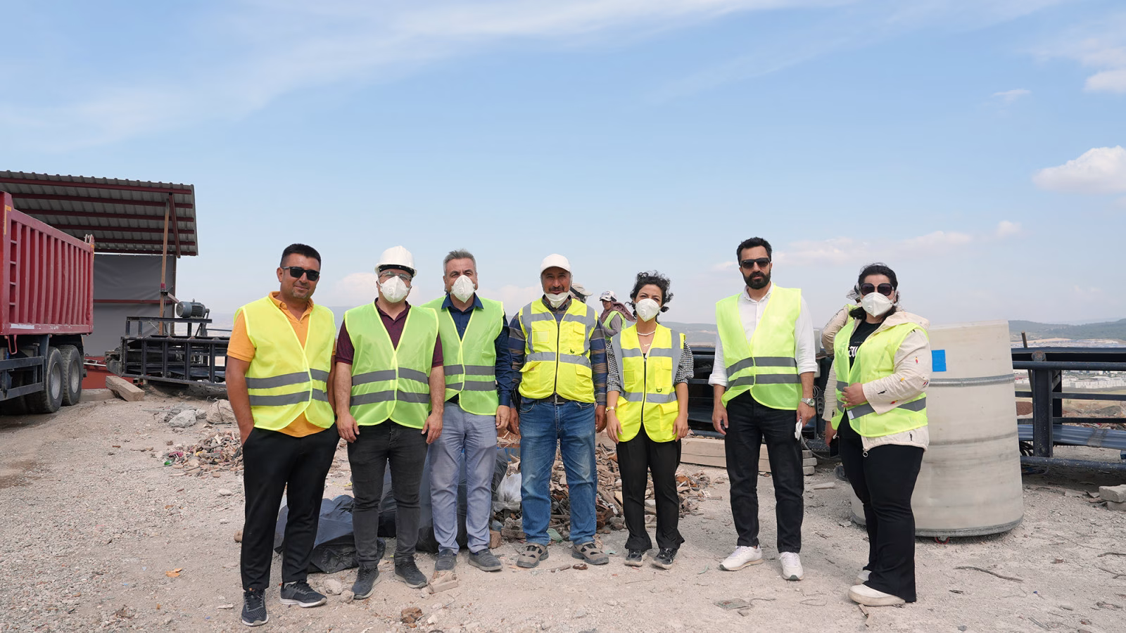 enkaz ayristirma tesisi