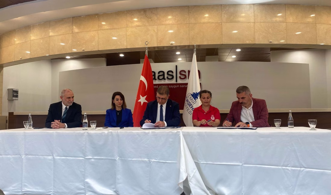 İKİ SENDİKAYLA TİS İMZALANDI İzmir Büyükşehir Belediyesi ile 23 bin