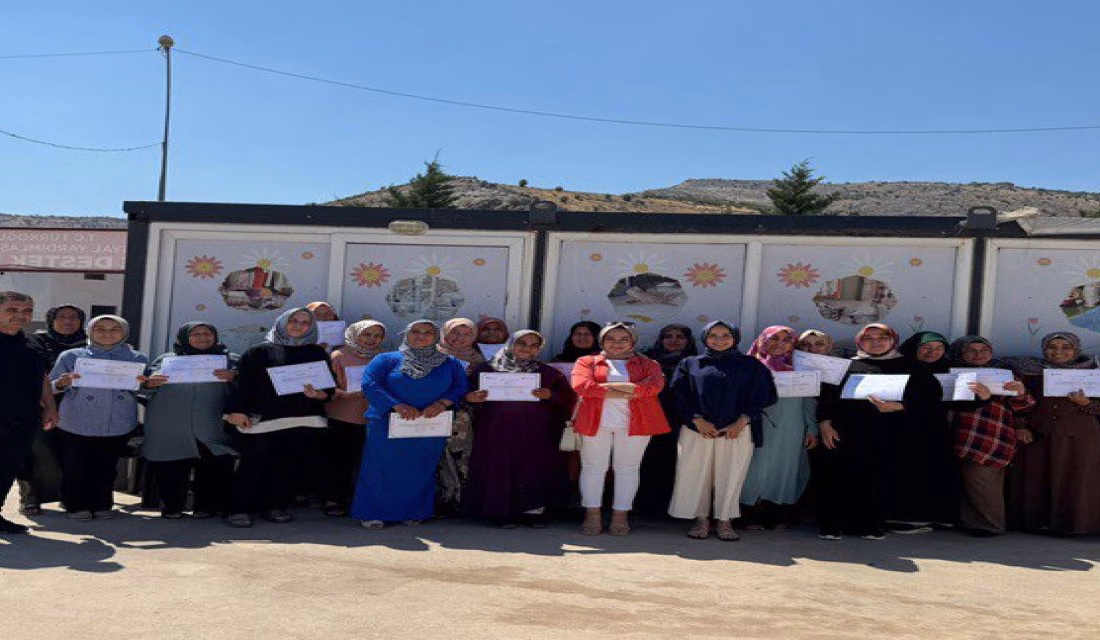 Kahramanmaraş’ın Türkoğlu ilçesinde, kadınların istihdama katılımını artırmak ve iş yaşamında