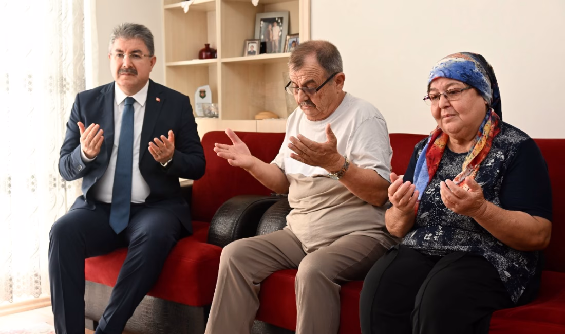 Osmaniye Vali Dr. Erdinç Yılmaz Şehid  Jandarma Er Abdullah