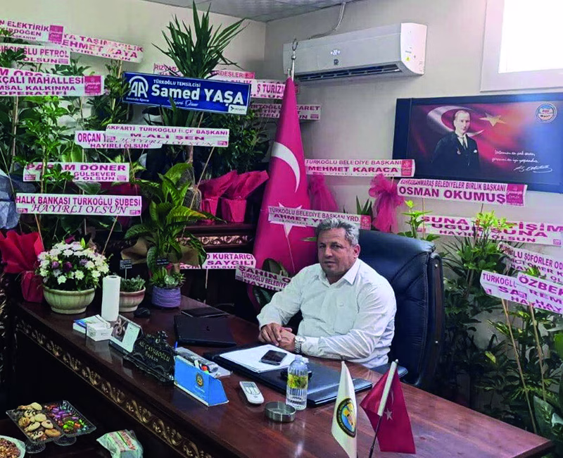 Türkoğlu Esnaf ve Sanatkârlar Kredi ve Kefalet Kooperatifi’nin yeni başkanı