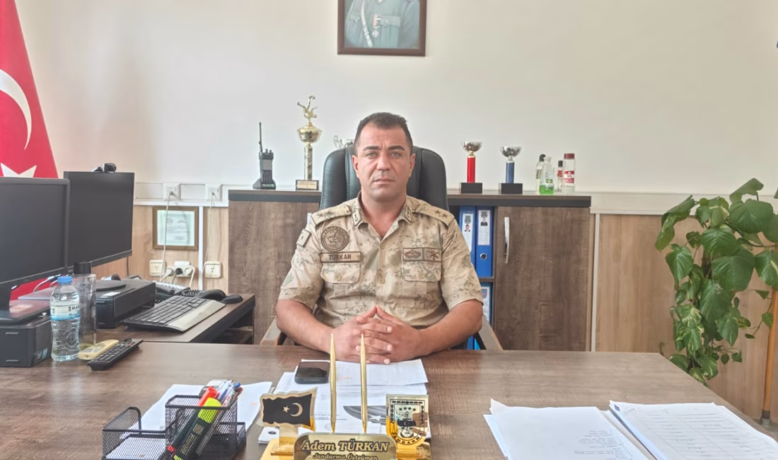 Yaklaşık 4 yıldır Andırın İlçe Jandarma Komutanlığı görevinde bulunan ve