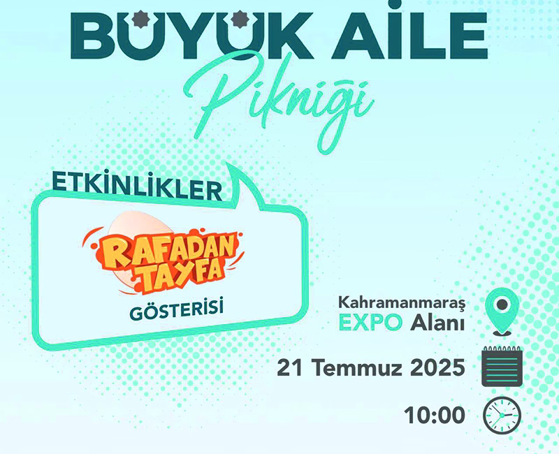 Onikişubat Belediyesi ve Türkiye Gençlik Vakfı (TÜGVA) Kahramanmaraş Temsilciliği, yaz