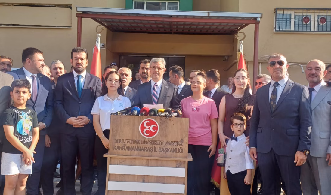 Milliyetçi Hareket Partisi (MHP) Kahramanmaraş İl Başkanlığı görevine atanan Mansur