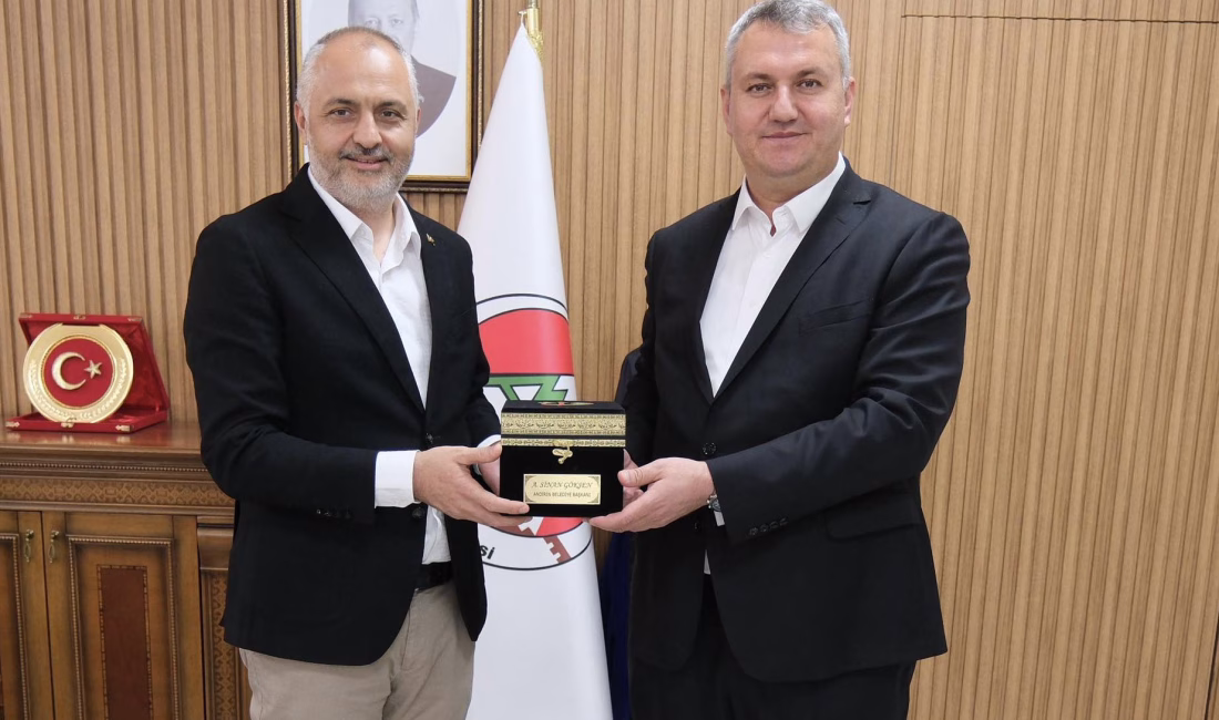 Düziçi Belediye Başkanı Mustafa İba Andırın Belediye Başkanı Ahmet Sinan