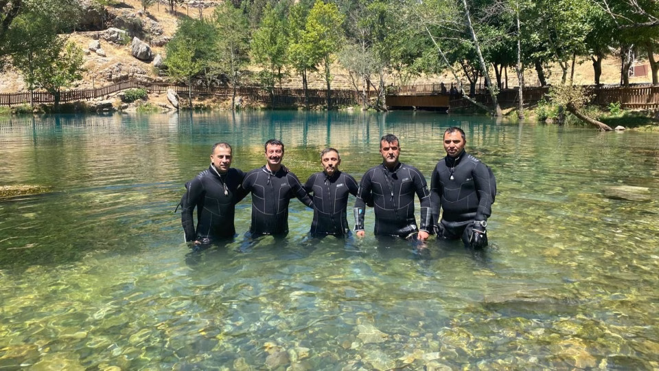 Büyükşehir Belediyesi İtfaiye Dairesi Başkanlığının Su Altı Arama Kurtarma Ekibi,
