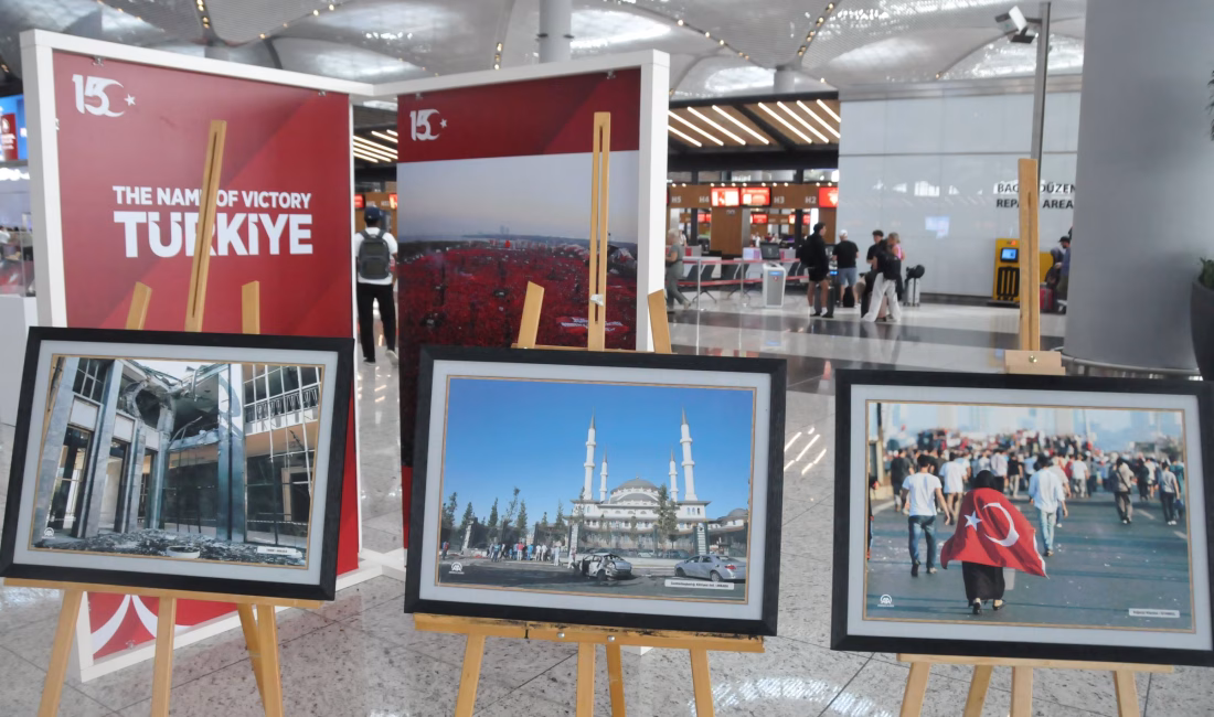 İbrahim YILDIZ/İSTANBUL, – İSTANBUL Havalimanı’nda açılan ‘Zaferin adı Türkiye’ adlı
