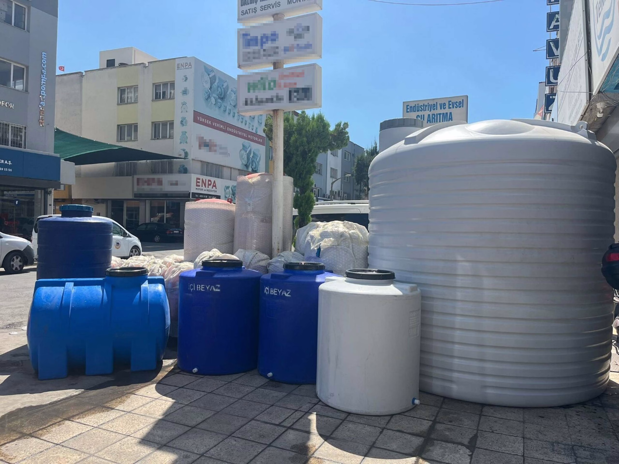 İzmir'de su deposu satışları yüzde 'ün üzerinde arttı