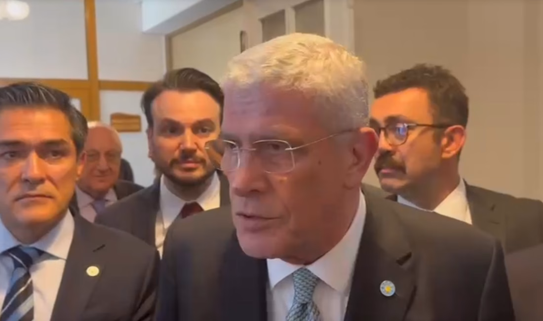 DERVİŞOĞLU: DURUŞUMUZU MUHAFAZA EDİYORUZ İYİ Parti Genel Başkanı Müsavat Dervişoğlu,