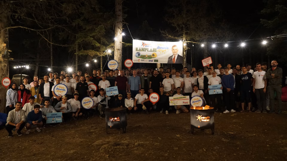 Pusula Maraş’la Gençler Doğaya Yol Aldı 1 pusula maras kampi