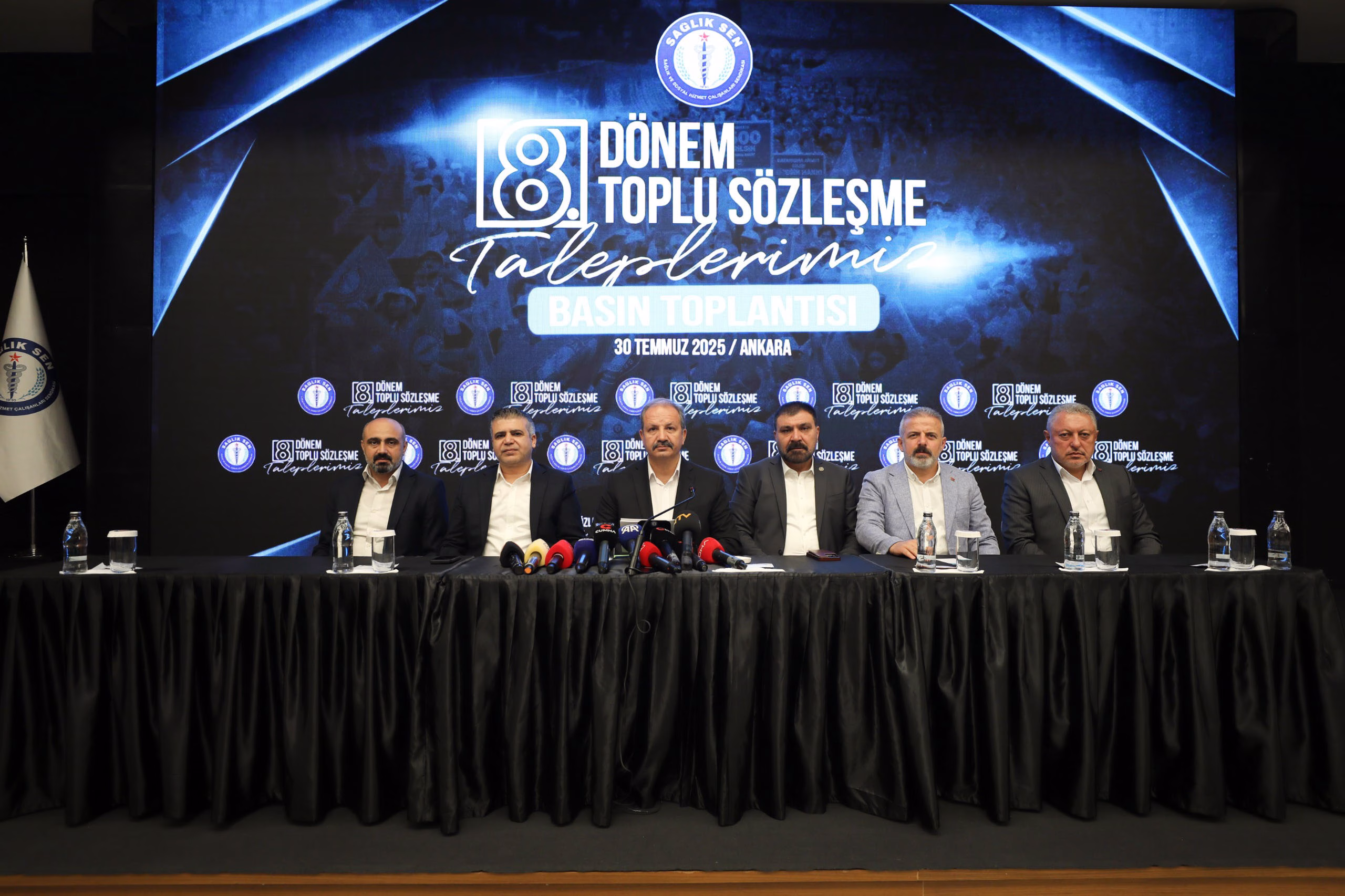 Sağlık Sen Başkanı Doğan: Toplu sözleşme masasında mücadelemizi sürdüreceğiz