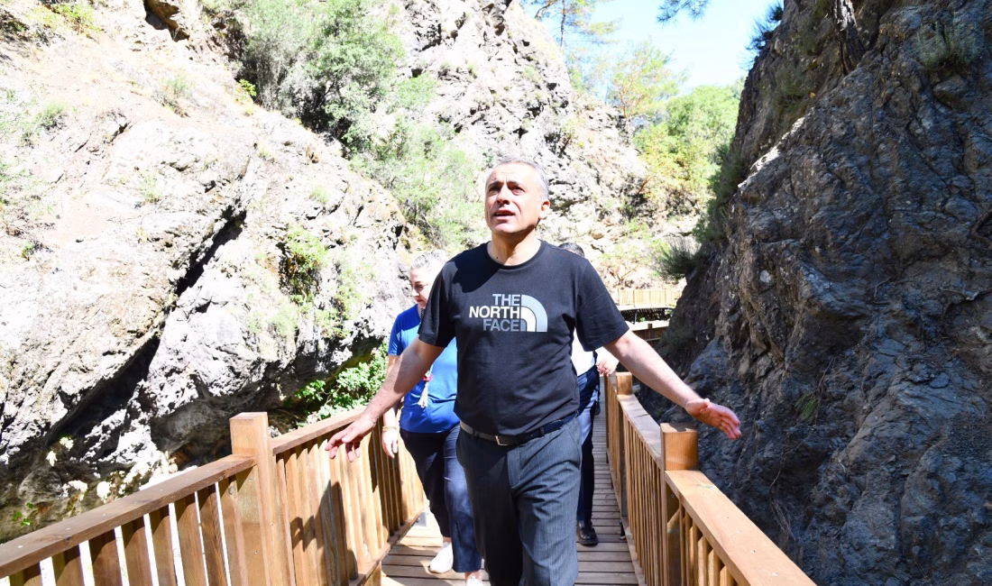 Osmaniye Belediyesi tarafından hayata geçirilen Karaçay Şelalesi Kanyon Yürüyüş Yolu