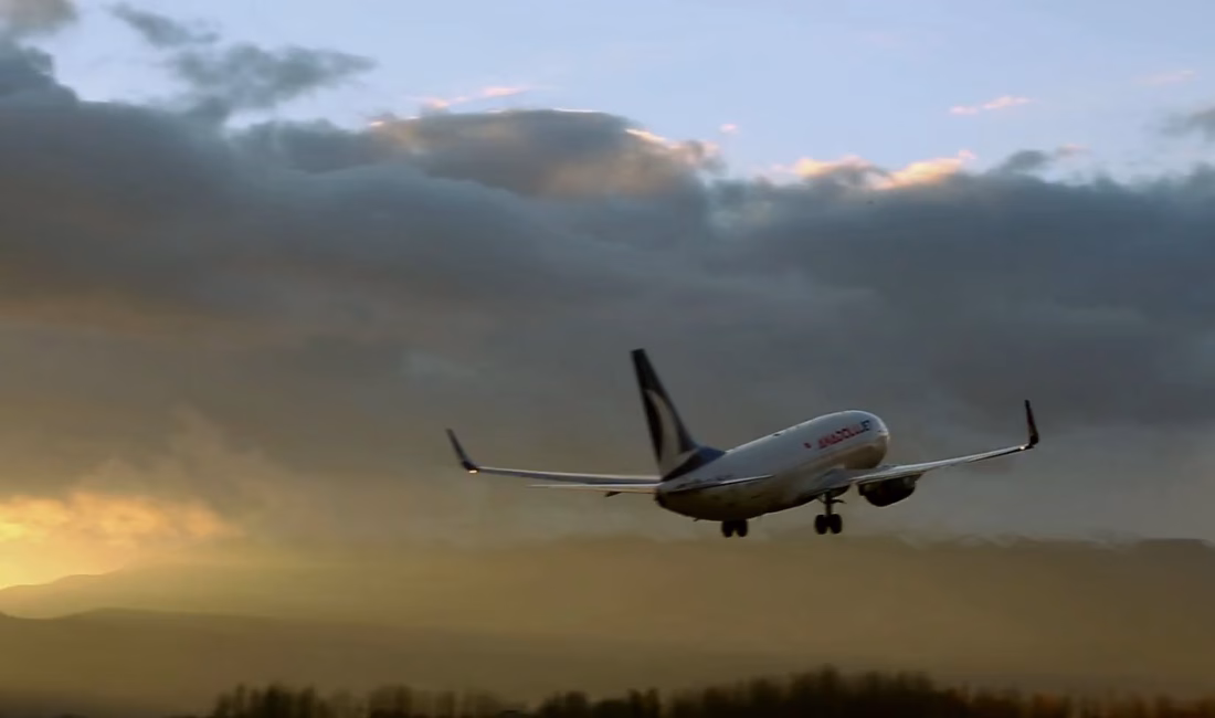 Tekin YALÇINKAYA/ELAZIĞ, – ANKARA’dan kalkış yapan yolcu uçağı Bingöl Havalimanı’na