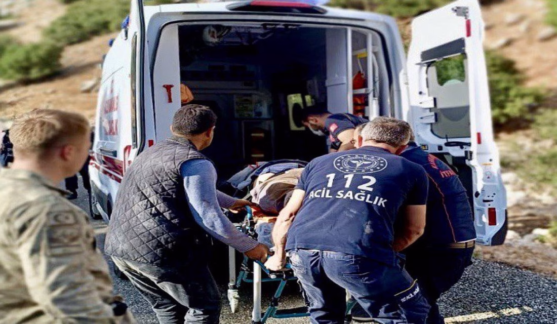 Kahramanmaraş’ın Afşin ilçesinde iki aracın kafa kafaya çarpışması sonucu 1