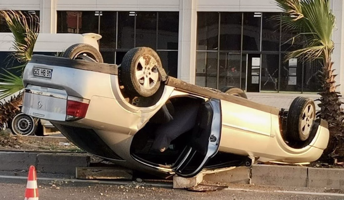 Kahramanmaraş’ta otomobilin takla atması sonucu 1 kişi yaralandı. 