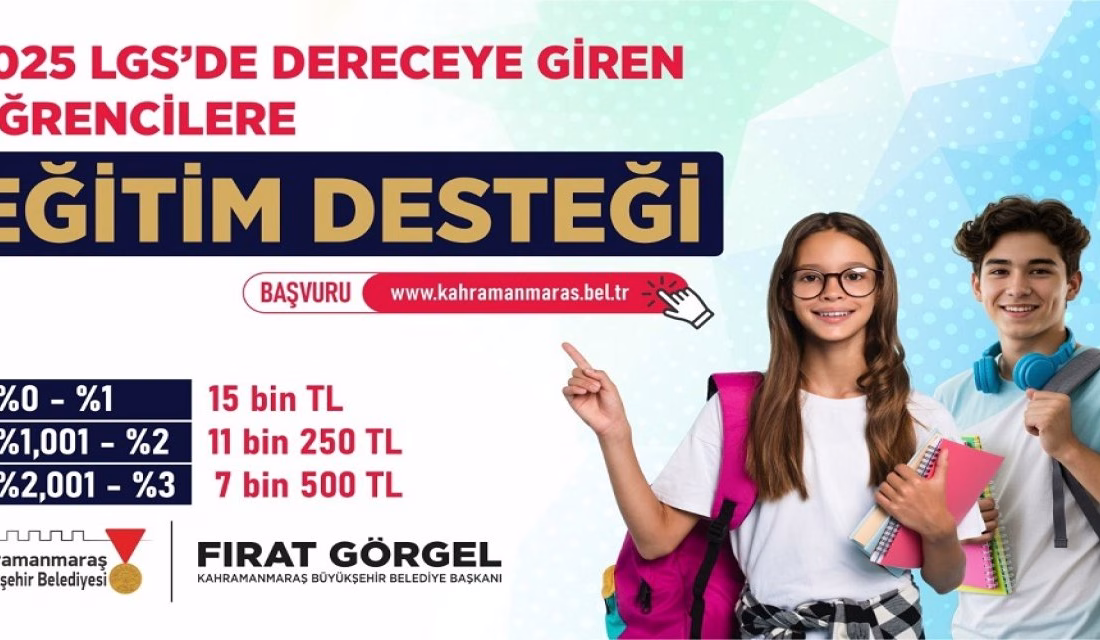 Büyükşehir Belediyesi, bu yıl da Liselere Geçiş Sınavı’nda (LGS) dereceye