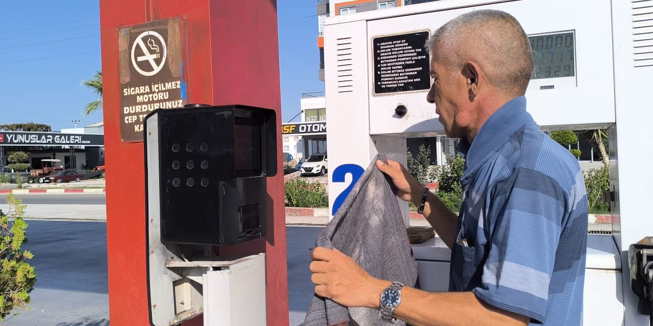 45 DERECE SICAK’TAN PETROLDEKİ POMPA SİSTEMİ DEVRE DIŞI KALDI