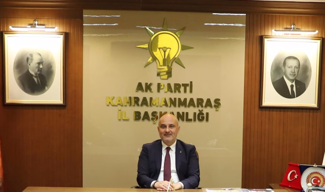 AK Parti Kahramanmaraş İl Başkanı M. Burak Gül, partinin 24.