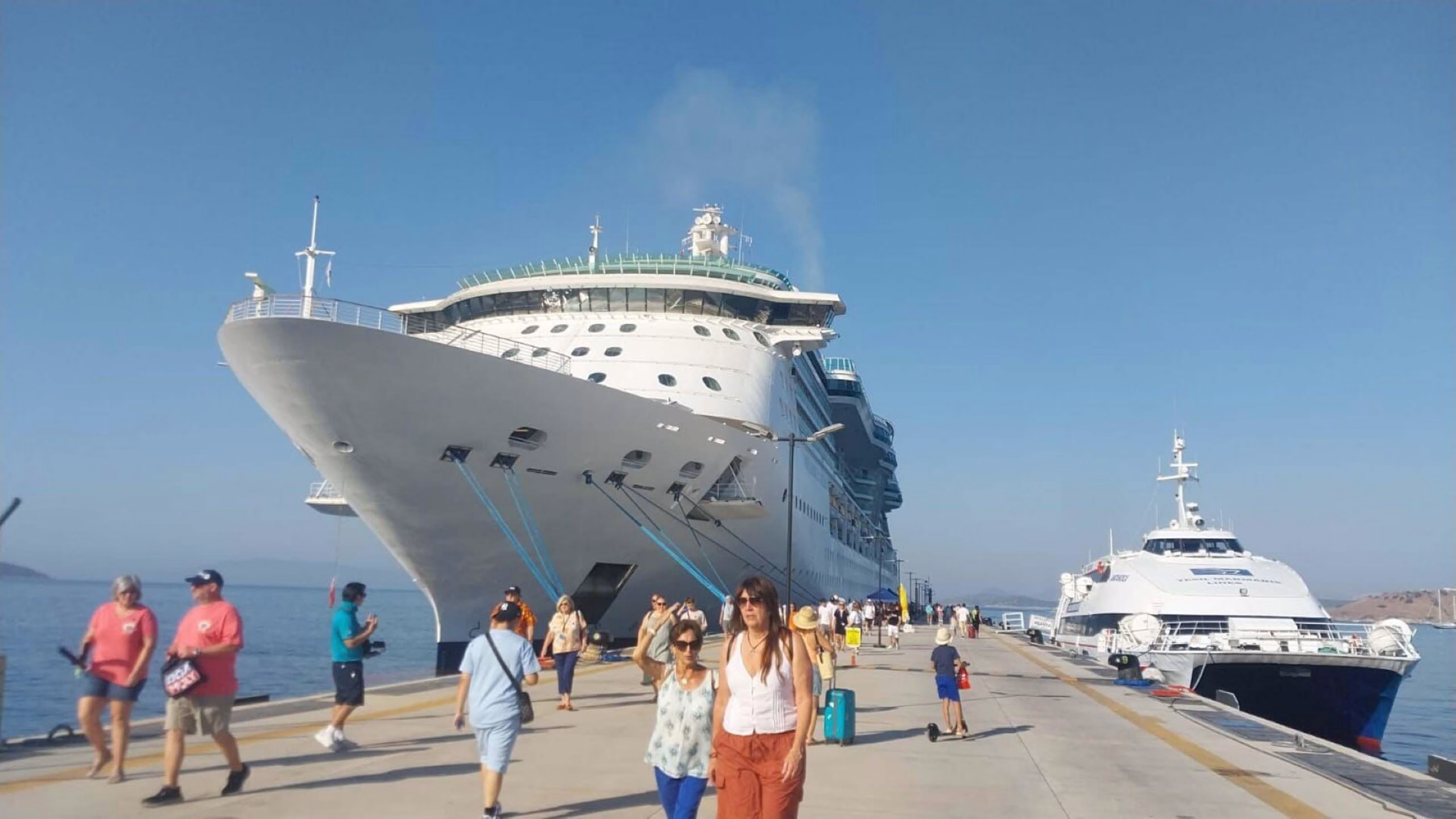 Bodrum'a ayda binin üzerinde yabancı turist geldi