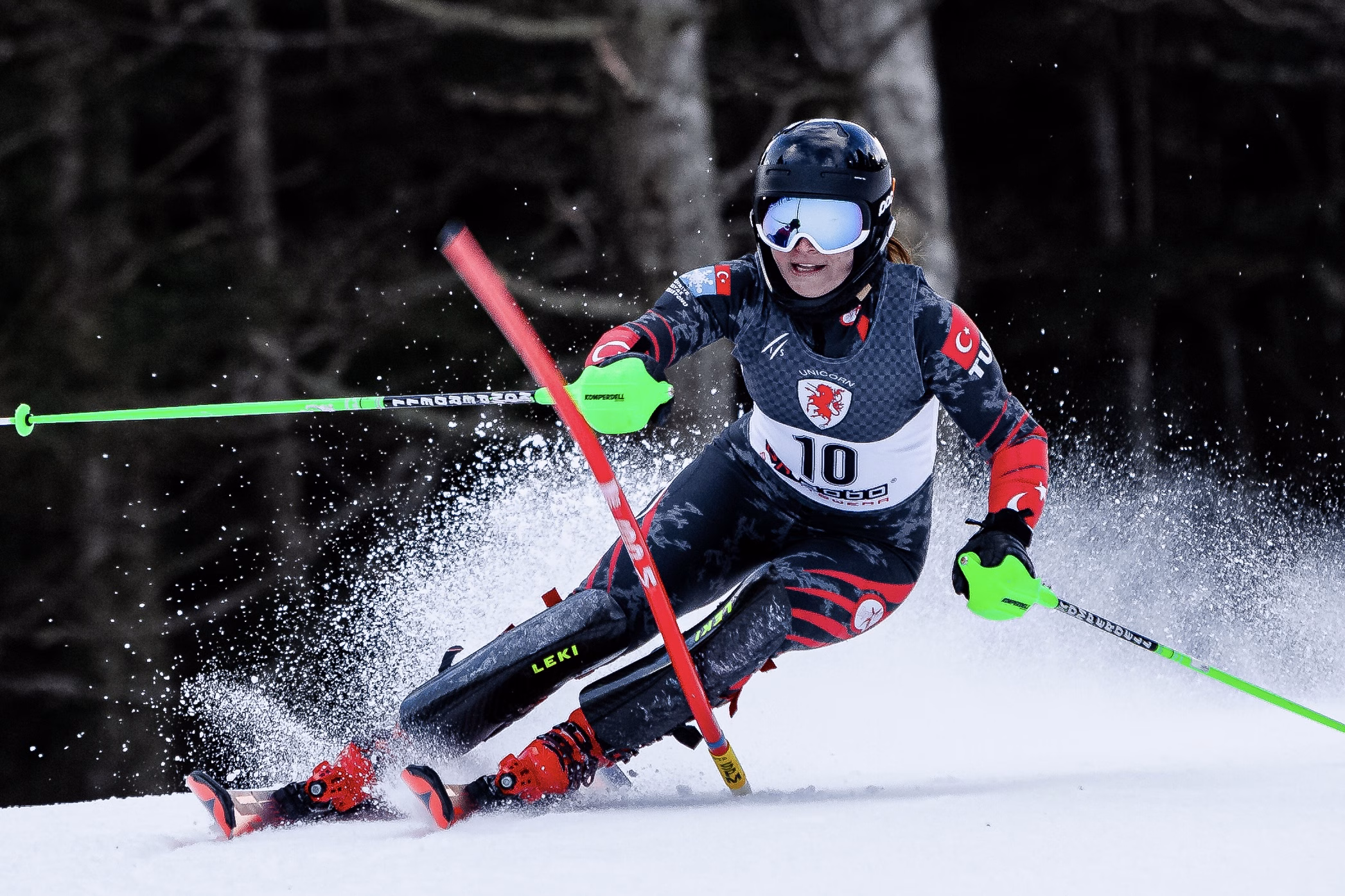 'Dağların kahraman kızı' Sıla, Türk kayağında tarih yazdı