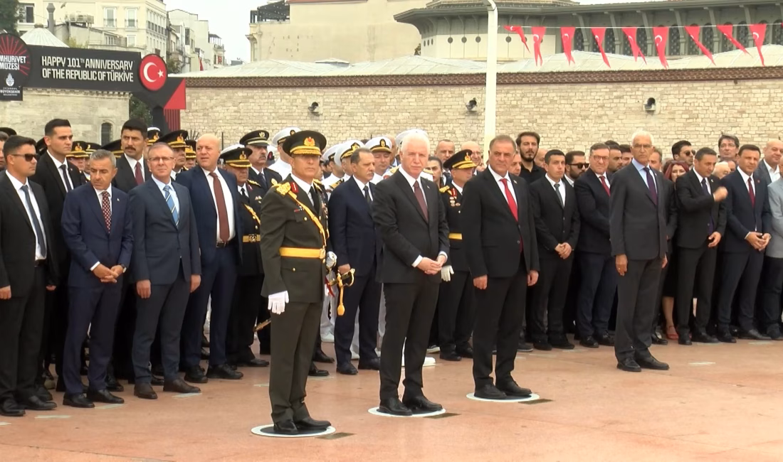 Hasan YILDIRIM/İSTANBUL, -30 AĞUSTOS Zafer Bayramı kutlamaları kapsamında, Taksim Cumhuriyet