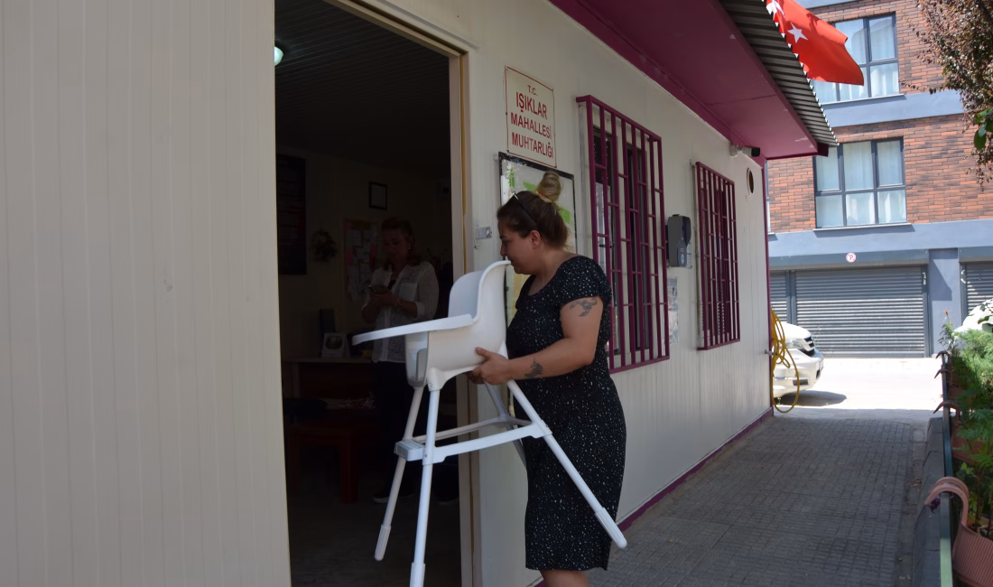Batuhan KILIÇ/ESKİŞEHİR, – ESKİŞEHİR’in Tepebaşı ilçesi Işıklar Mahallesi’nde, komşuluk ilişkilerini