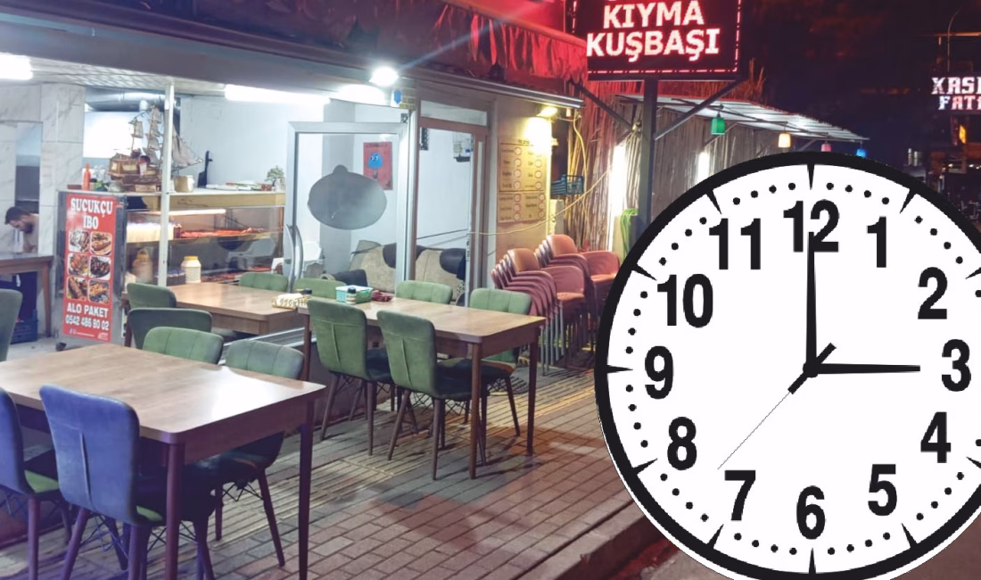 Kadirli’de dün gece 24.00’da kapatılması gereken Sucukcu, Dönerci, Kebapçı ve