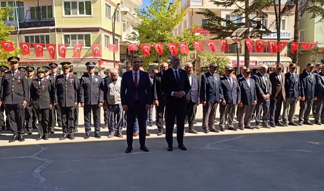 19 Eylül Gaziler günü, Kahramanmaraş’ın Andırın ilçesinde düzenlenen törenle kutlandı.